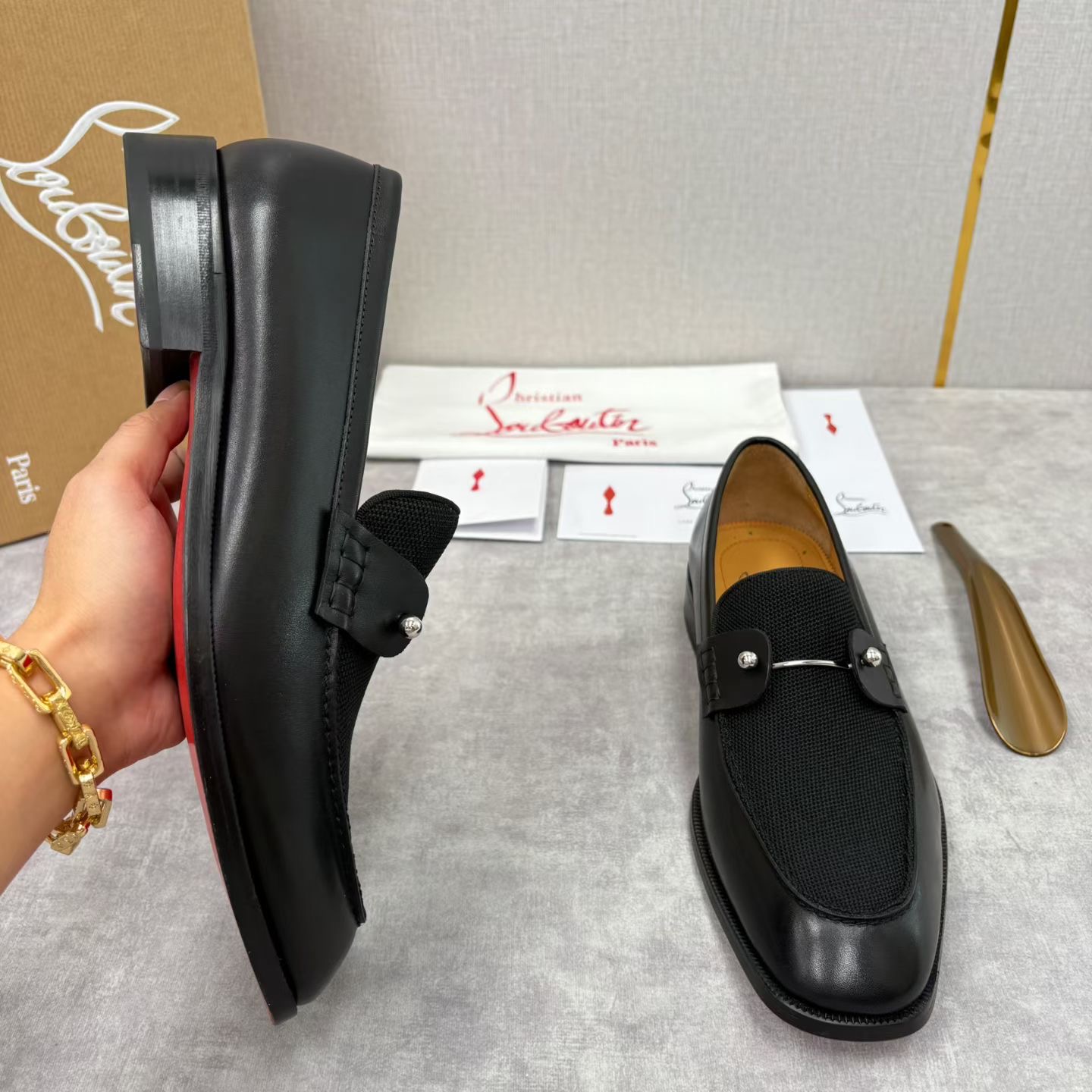 Cistian Louboutin shoe